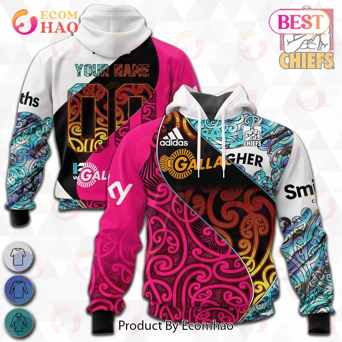 Chiefs Super Rugby Mix Jerseys 2023 Personalized 3D Hoodie, Zip Hoodie, Man - Women, Warm, Premium Quality HZ0501