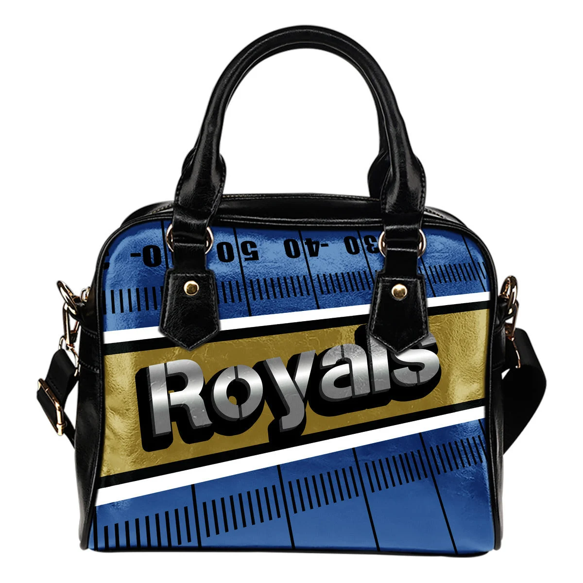 Kansas City Royals Silver Name Colorful Shoulder Handbags Sb0801