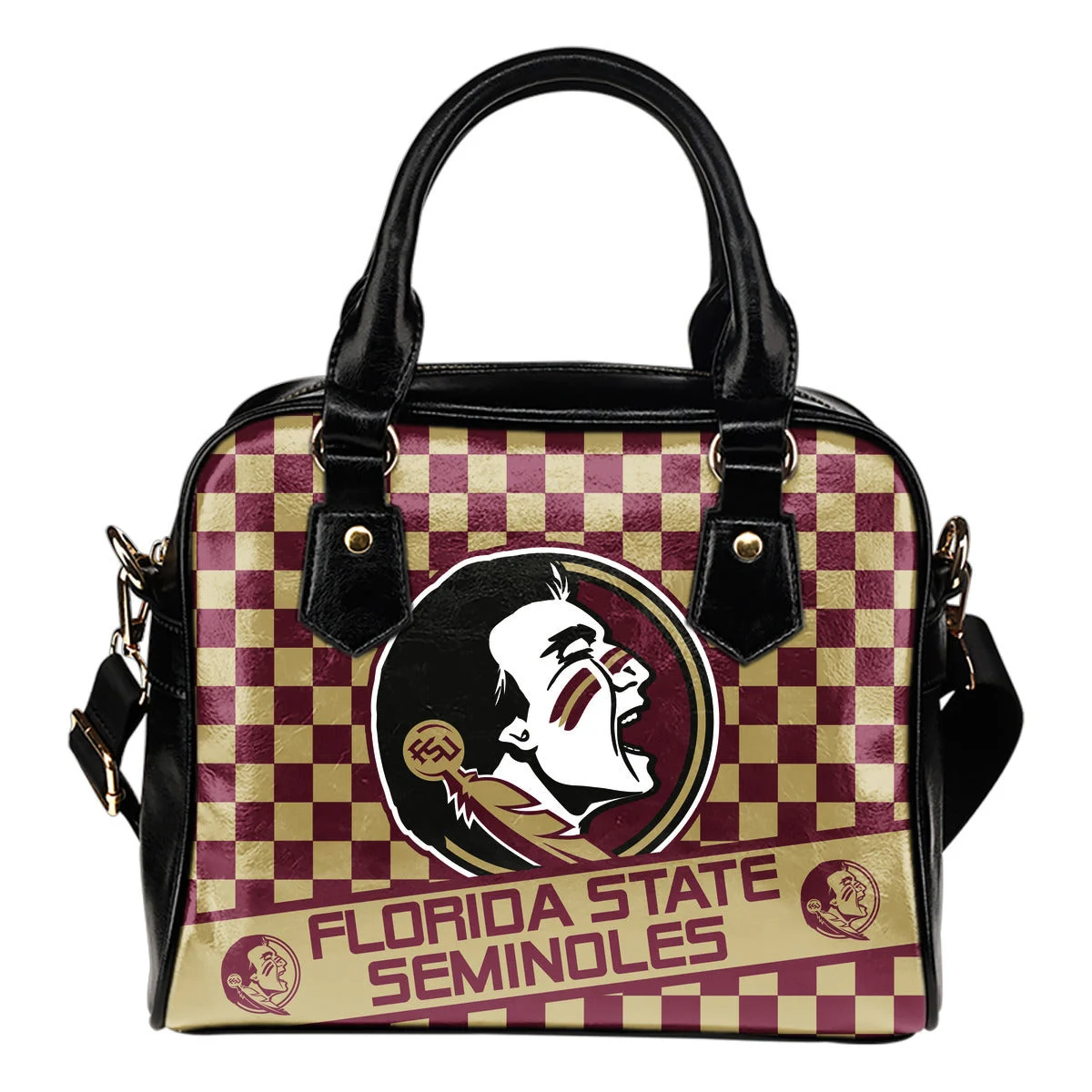 Different Fabulous Banner Florida State Seminoles Shoulder Handbags Sb0801