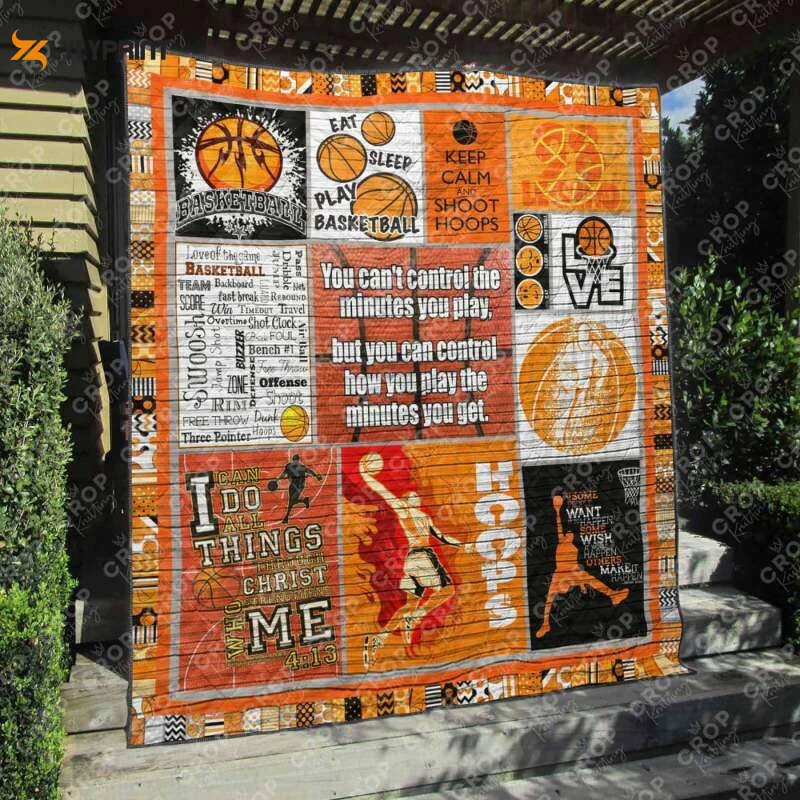 Basketball 3D Customized Quilt Blanket For Fans Home Decor Gift ,  Soft Quilt, King Size, All Season Cozy Quilt QB0901