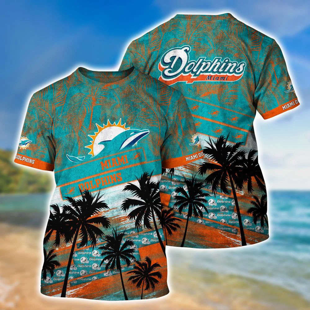 Miami Dolphins NFL-Trending Summer Hawaii Shirt For Sports Fans HW0601