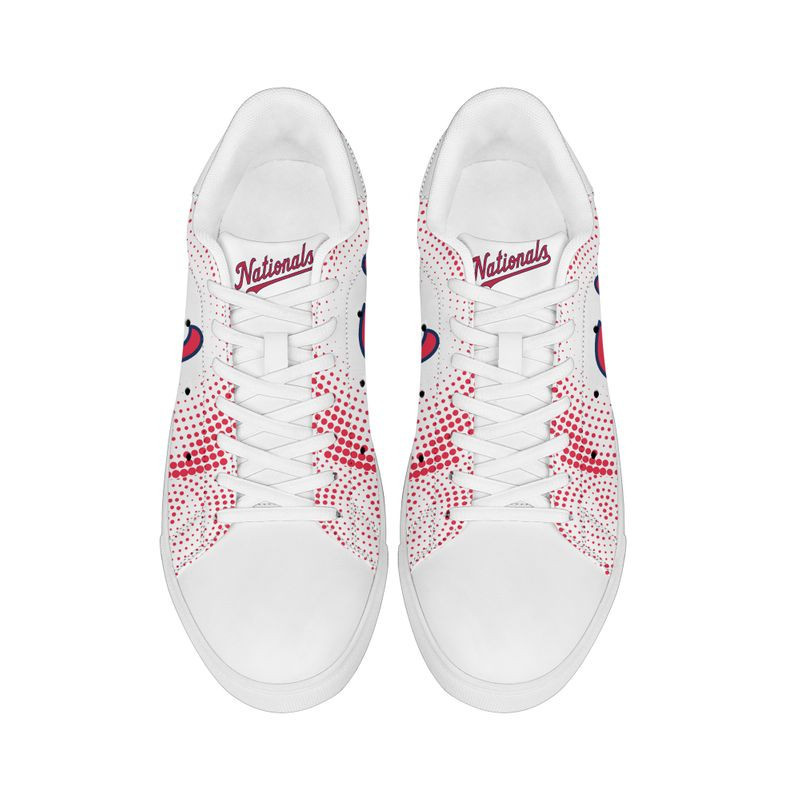 MLB Washington Nationals Stan Smith Shoes V3 Men Women, Trendy Style Sneakers ST0801