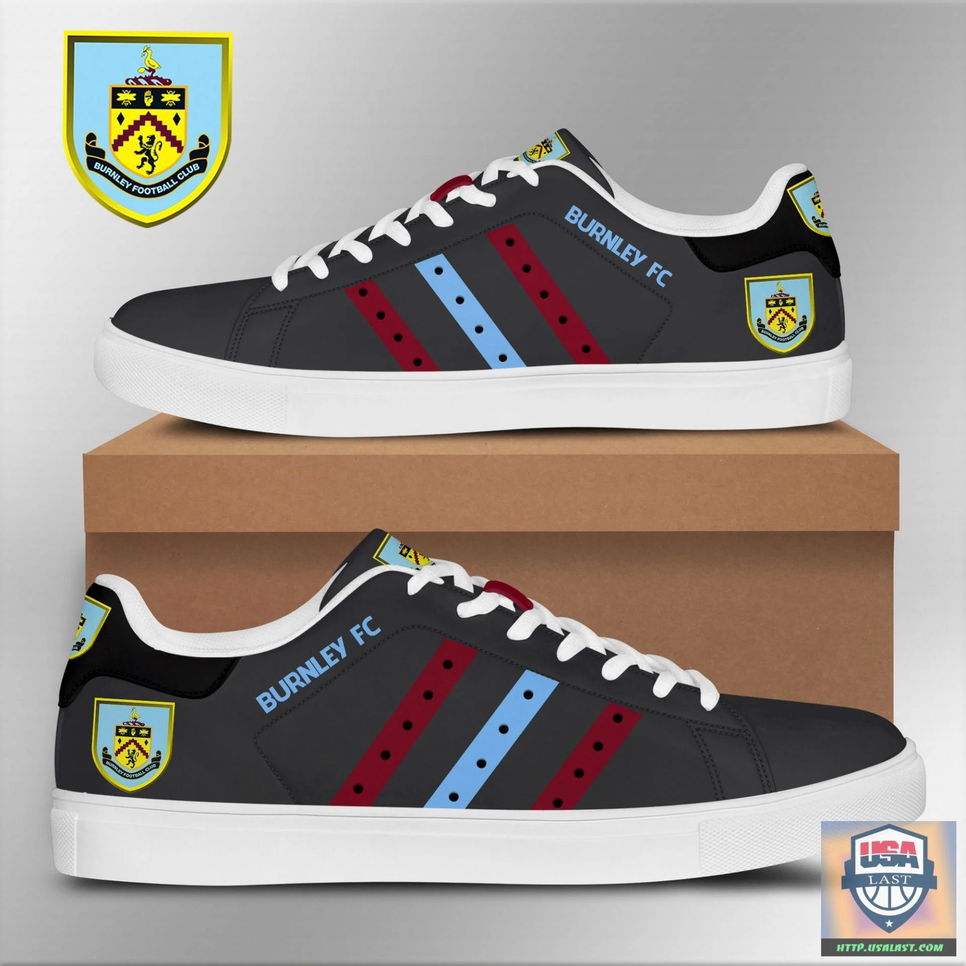 Burnley FC Special Style Stan Smith Shoes Women Men, Trendy Style Sneakers ST0801