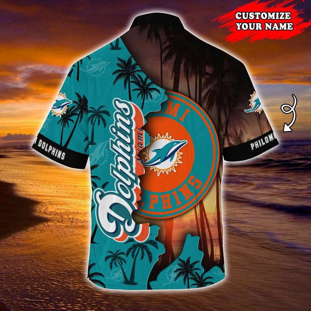 Miami Dolphins NFL-Customized Summer Hawaii Shirt For Sports Enthusiasts HW0601