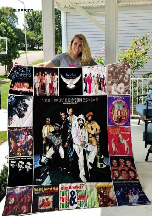 The Isley Brothers 1 Quilt Blanket For Fans Home Decor Gift ,  Soft Quilt, King Size, All Season Cozy Quilt QB0901