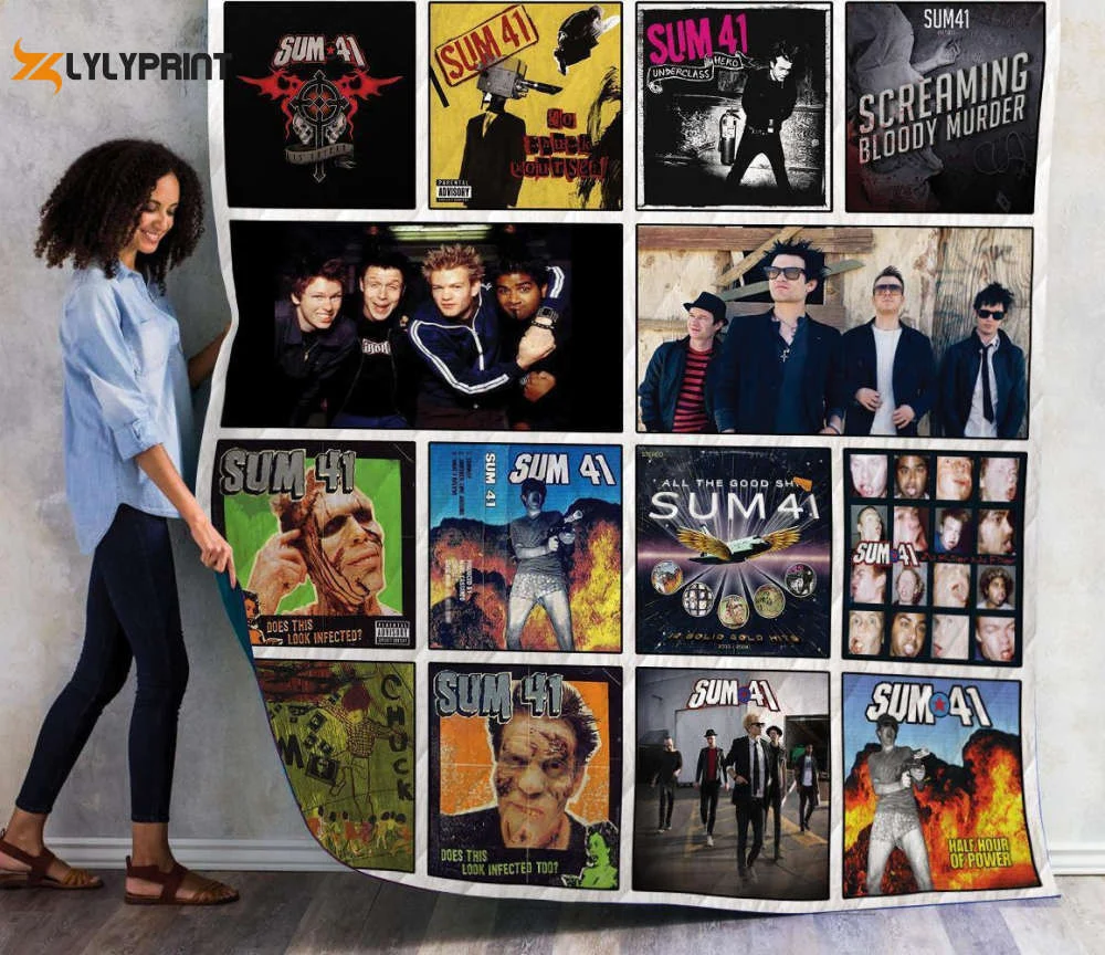 Sum Albums 3D Customized Quilt Blanket For Fans Home Decor Gift ,  Soft Quilt, King Size, All Season Cozy Quilt QB0901