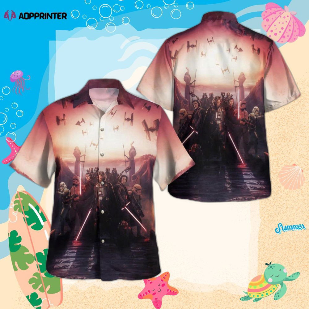 Star Wars Rise Of The Sith Hawaii Shirt Summer 2023 Hot HW0601