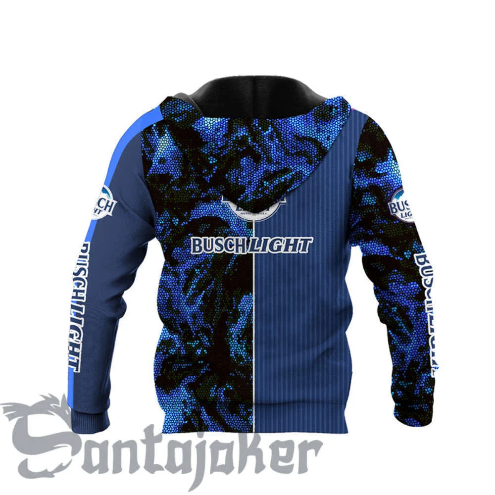 Personalized Busch Light Galaxy Mosaic Hoodie & Zip Hoodie HZ0501