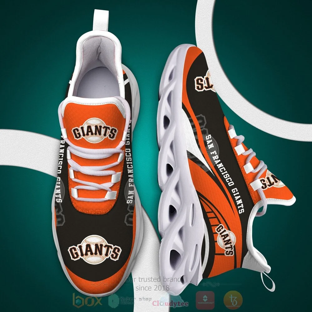 Custom MLB San Francisco Giants Max Soul Shoes V2 Store MS0601