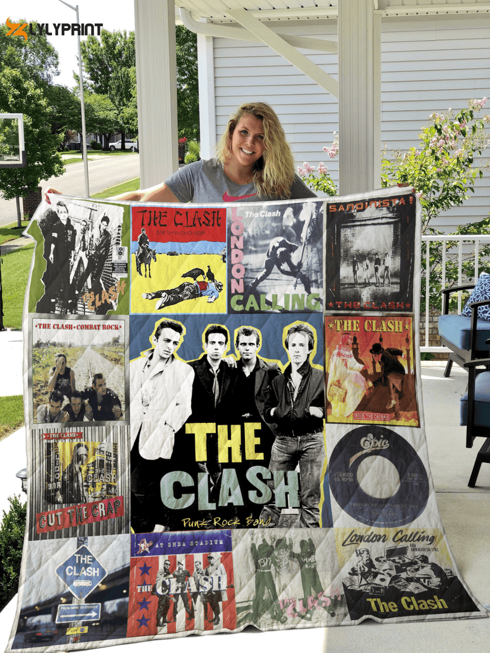 The Clash Quilt Blanket For Fans Home Decor Gift , Soft Quilt, King Size, All Season Cozy Quilt QB0901