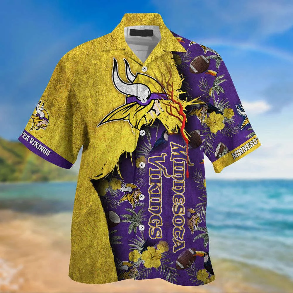 Minnesota Vikings NFL-God Hawaii Shirt New Gift For Summer HW0601