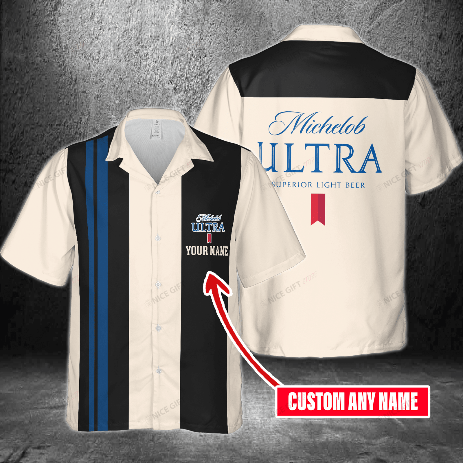 Michelob ULTRA Custom Name Hawaiian Shirt For Men And Women HW0601