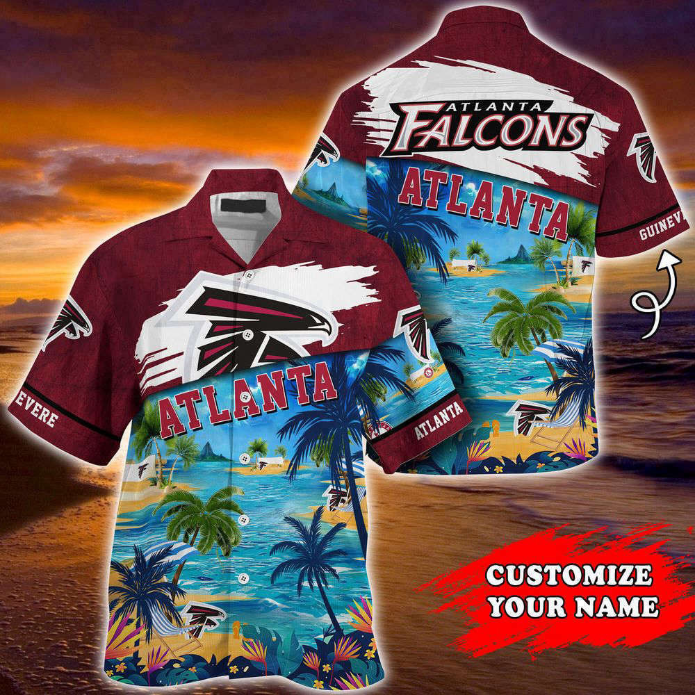 Atlanta Falcons NFL-Customized Summer Hawaii Shirt For Sports Fans HW0601
