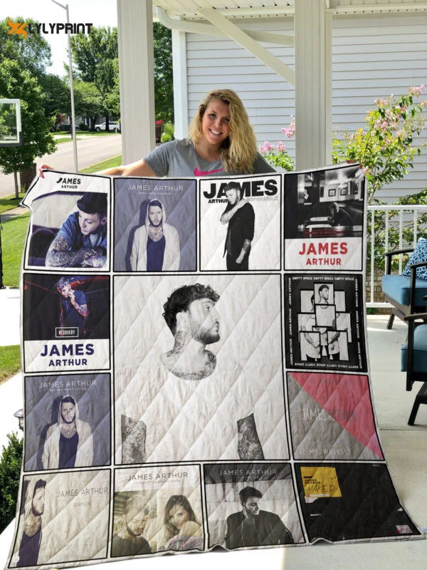 James Arthur 3D Customized Quilt Blanket For Fans Home Decor Gift ,  Soft Quilt, King Size, All Season Cozy Quilt QB0901