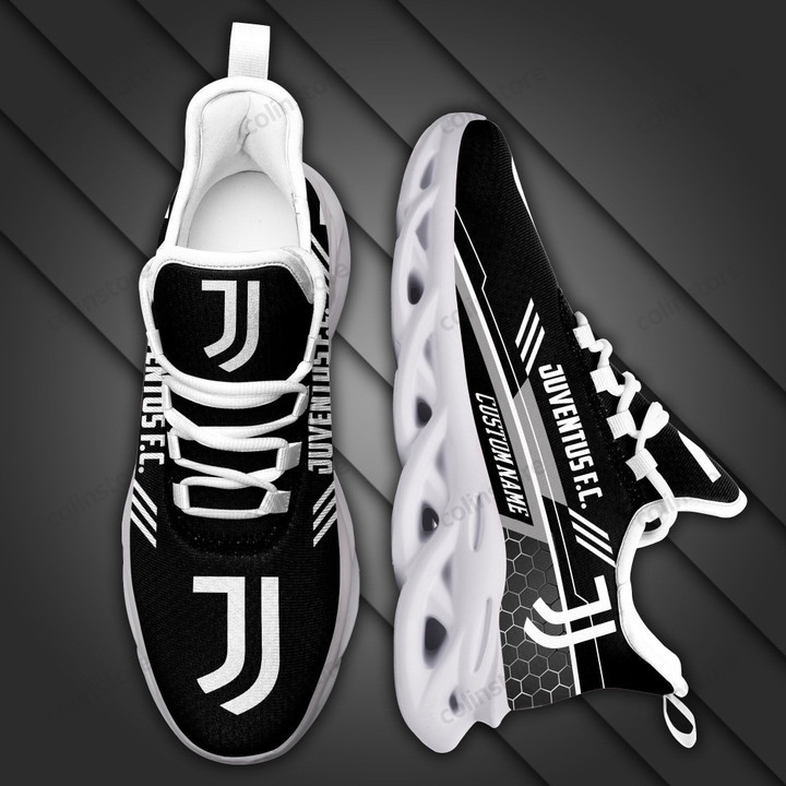 Juventus FC Custom Name For Fan Max Soul Shoes Unisex MS0601