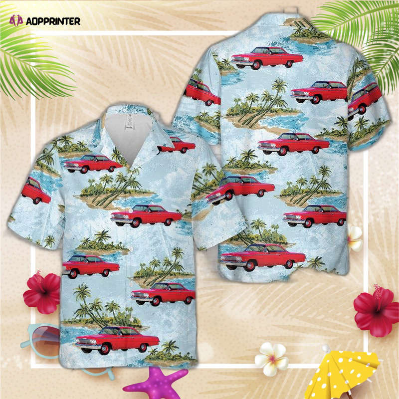 1962 Chevrolet Bubble Top Bel Air Hawaiian Shirt, Gift For Men Women HW0601