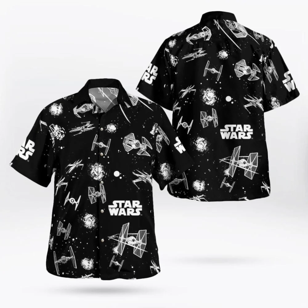 Star Wars Spaceship Hawaiian Shirt Summer 2023 Hot HW0601