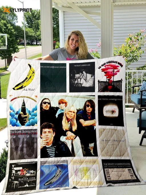 The Velvet Underground 3D Customized Quilt Blanket For Fans Home Decor Gift ,  Soft Quilt, King Size, All Season Cozy Quilt QB0901