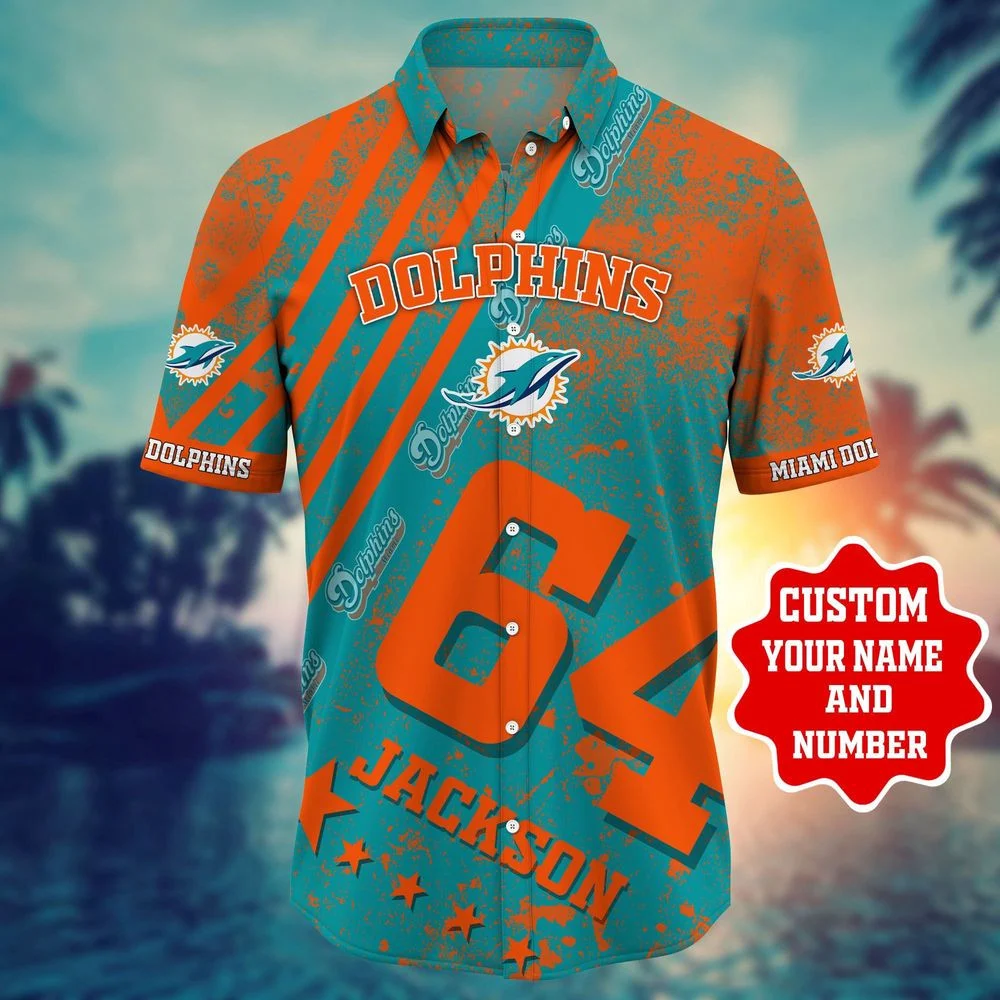 Miami Dolphins NFL-Personalized Hawaii Shirt Style Hot Trending HW0601
