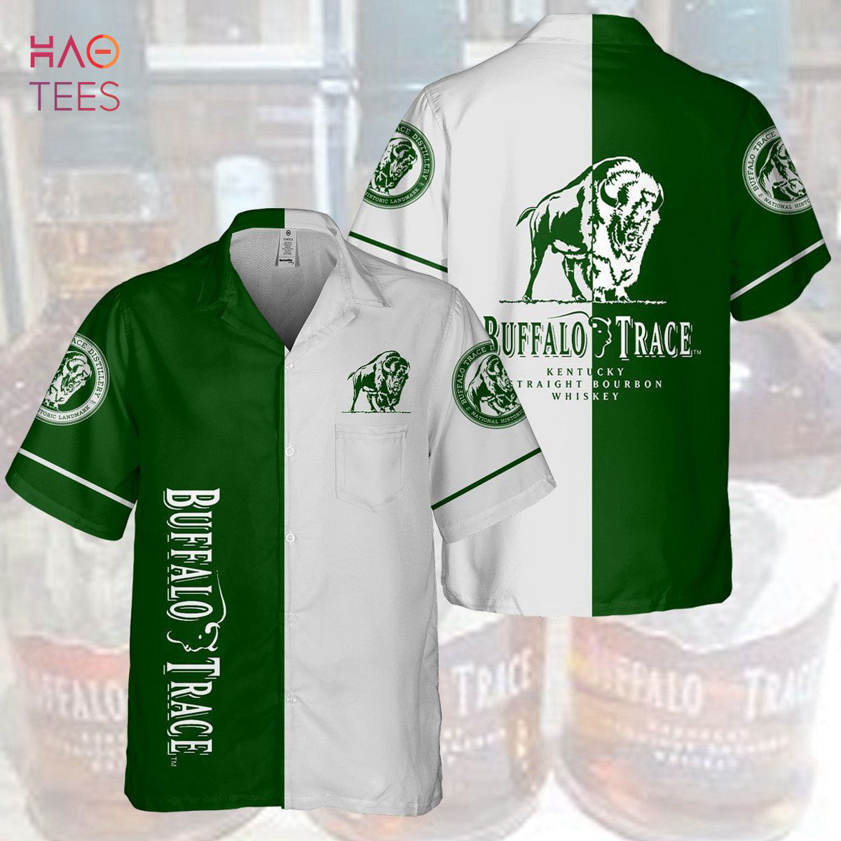 Buffalo Trace Hawaiian Shirt: All Over Print 3D Design for a Stylish and Unique Look HW0601