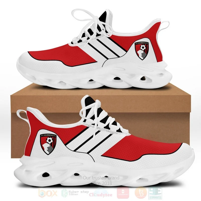 AFC Bournemouth Red White Max Soul Shoes Women Men MS0601