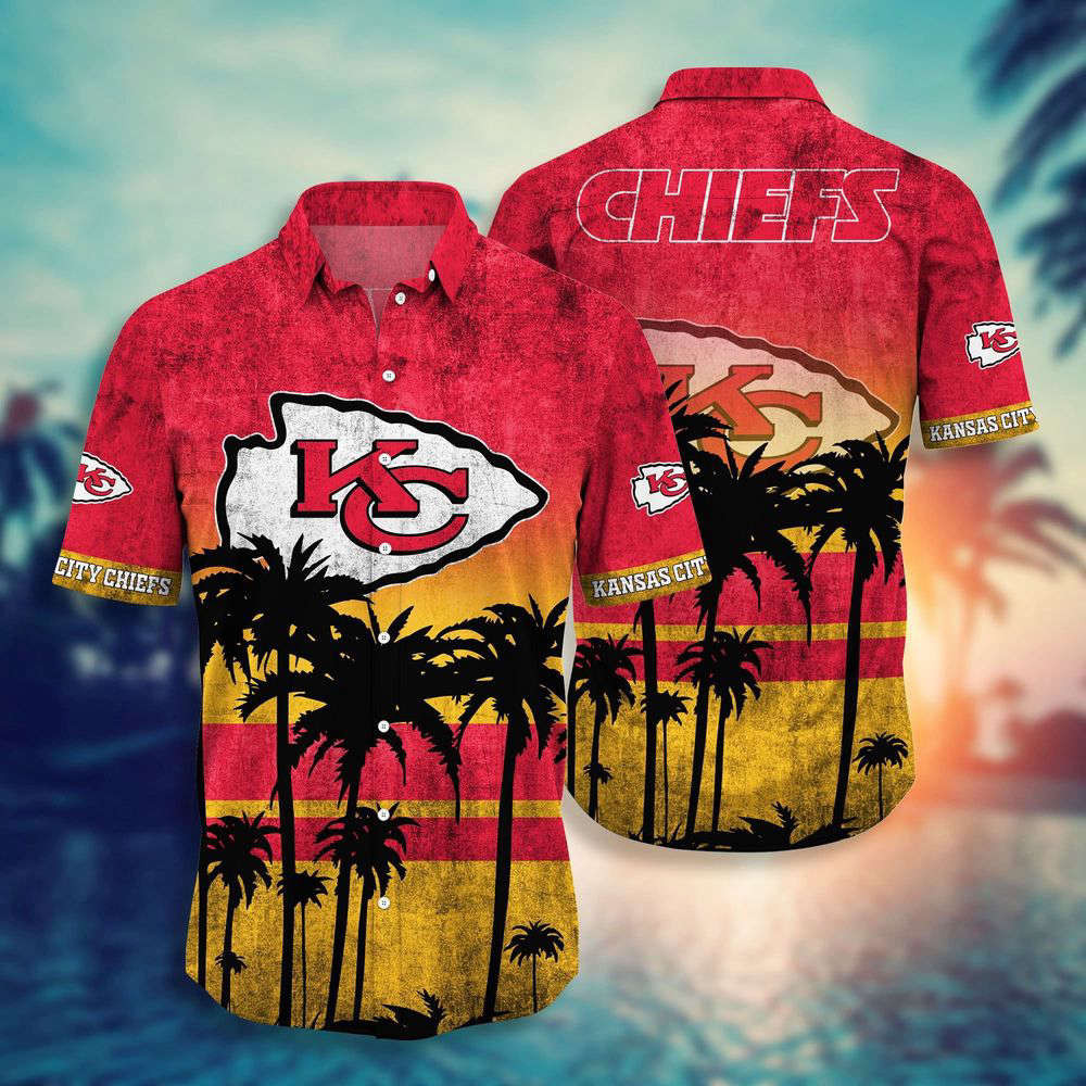 Kansas City Chiefs NFL-Hawaii Shirt Short Style Hot Trending Summer For Men And Women HW0601