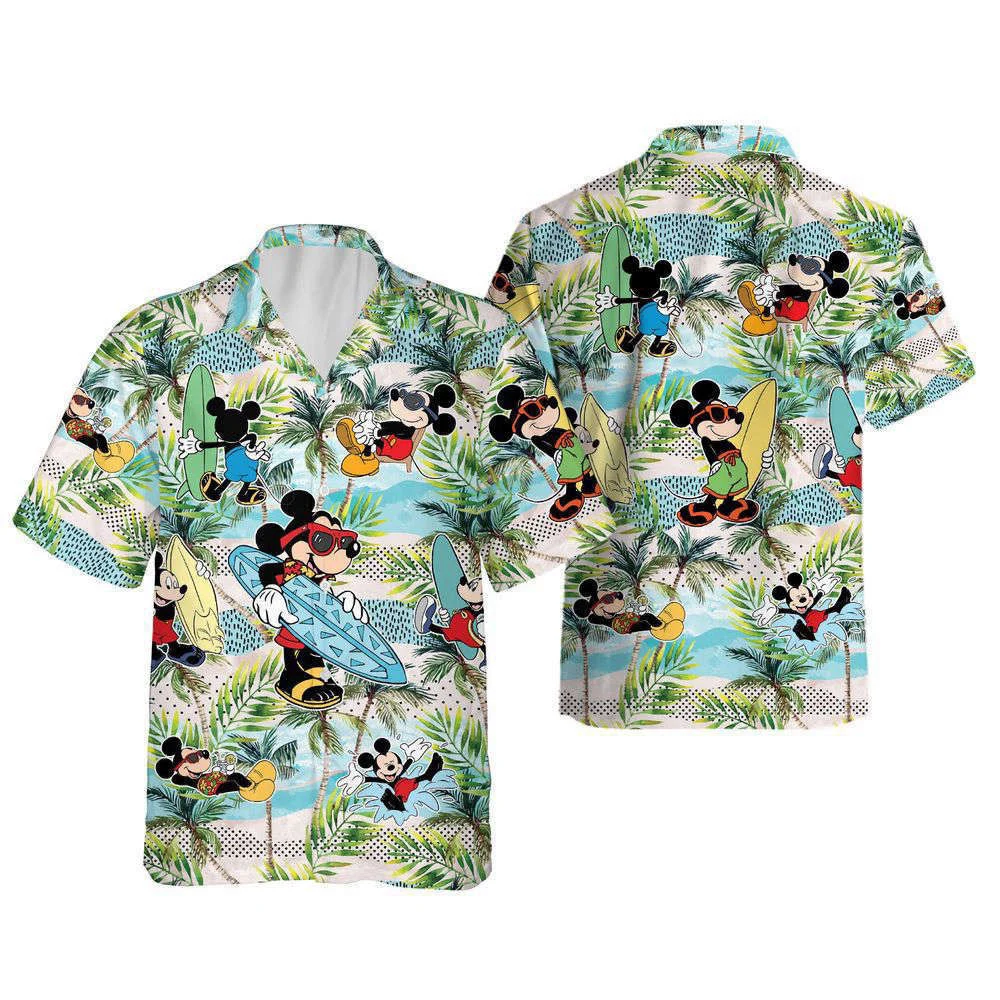 Disney Beach Mickey Hawaiian Shirt, For Men Women, Mickey HW0601