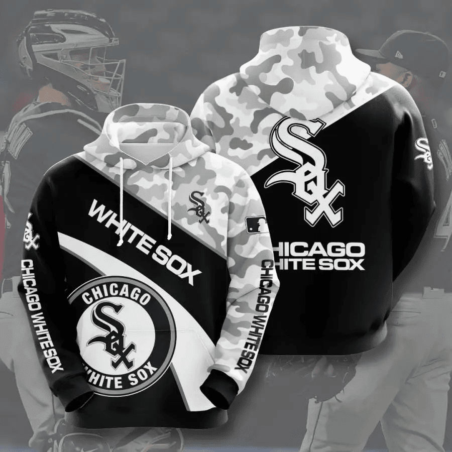 Chicago White Sox Sports Hoodie – 3D All Over Print AOP Shirt USA Sport HZ0501