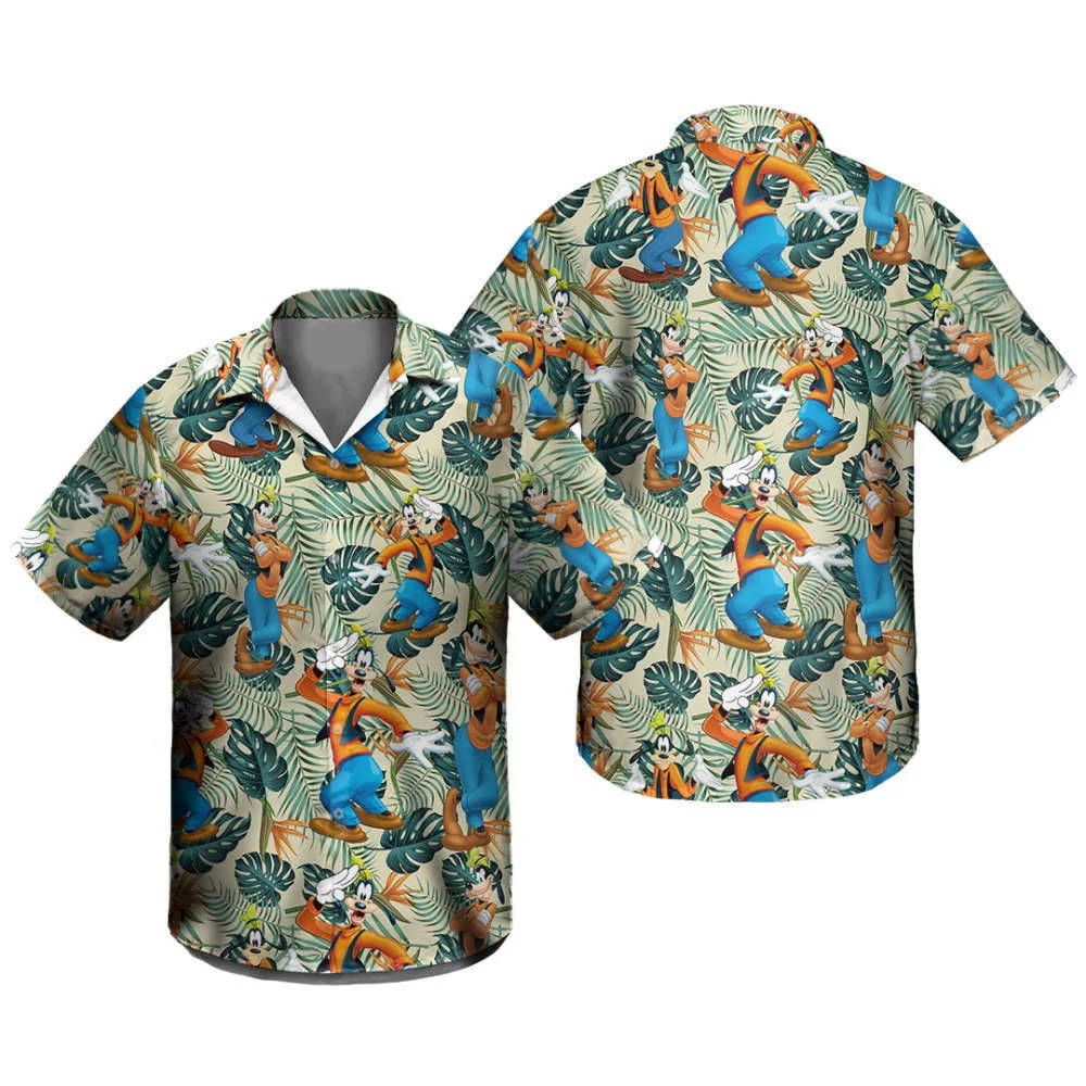 Disney Goofy Hawaiian Shirt HW0601