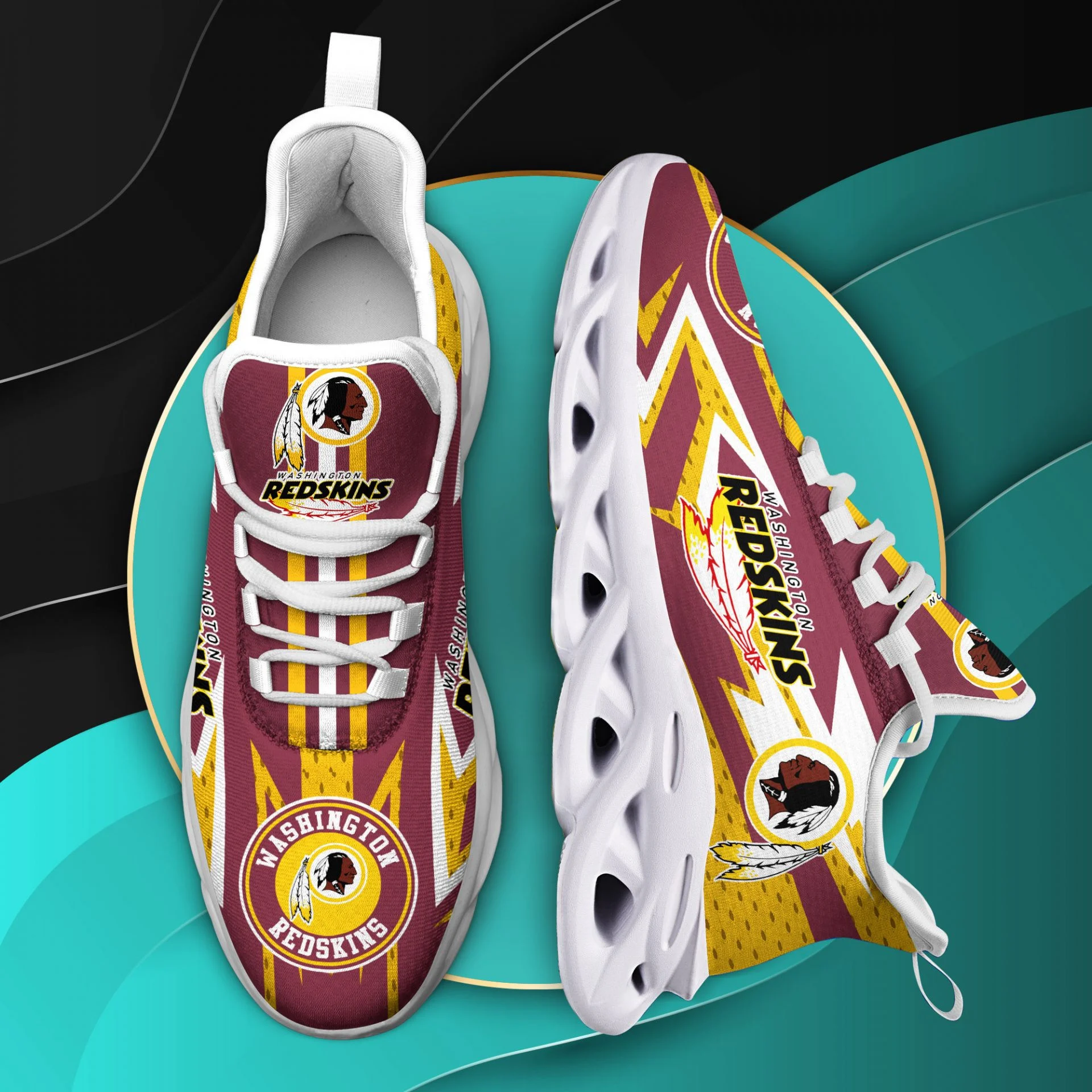 NFL Washington Redskins For This Season Max Soul Shoes Men and Women MS0601