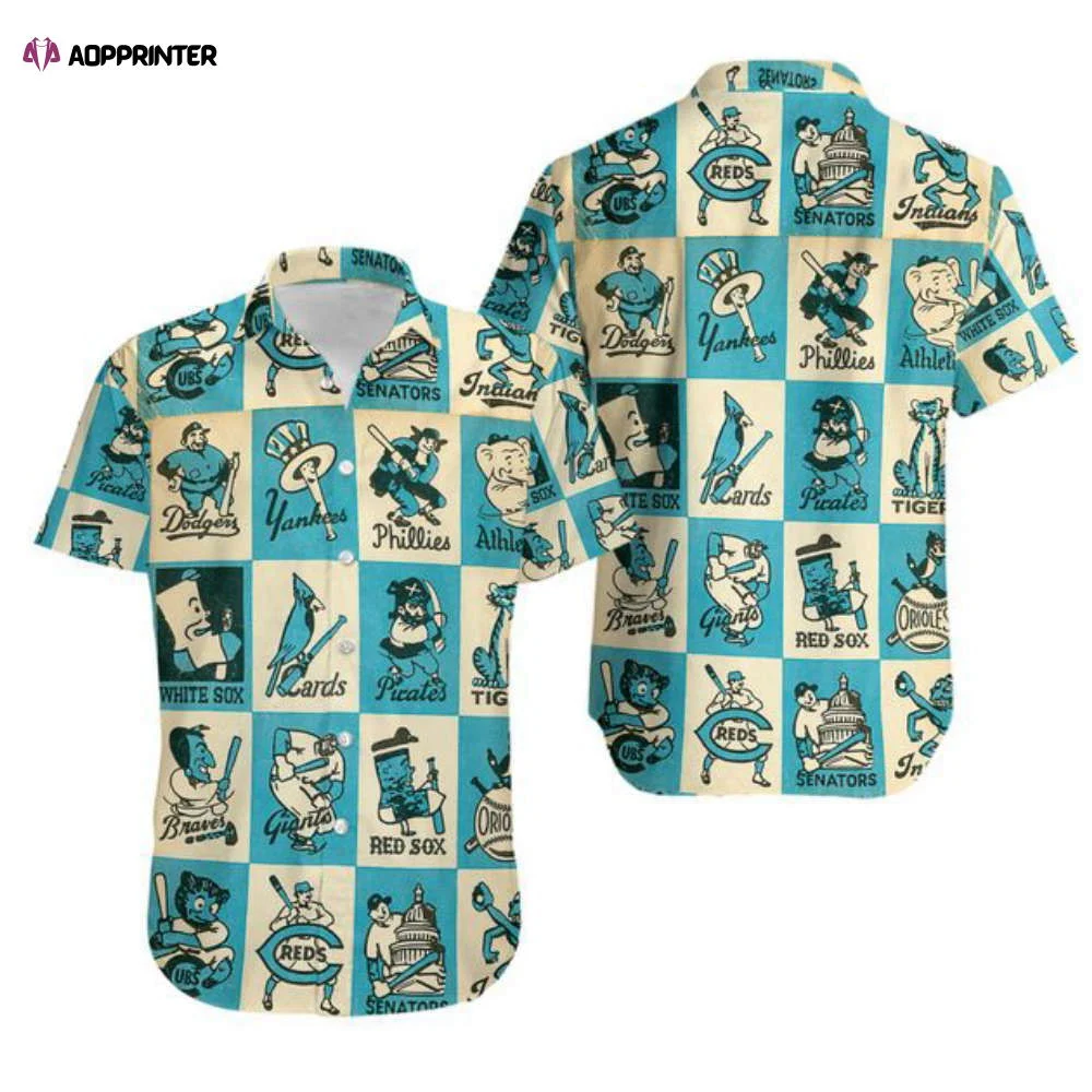 1956 Baseball Team Mascots Aloha Beach Shirt, School mascot shirt HW0601