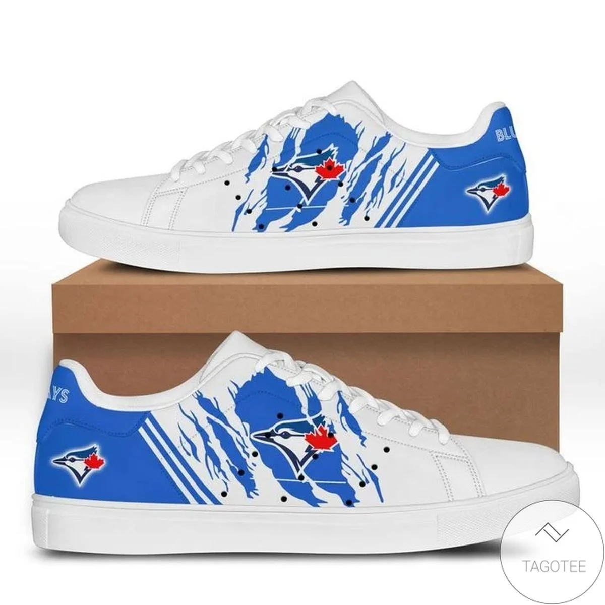 MLB Toronto Blue Jays Stan Smith Shoes V1 Custom for Men Women, Trendy Style Sneakers ST0801