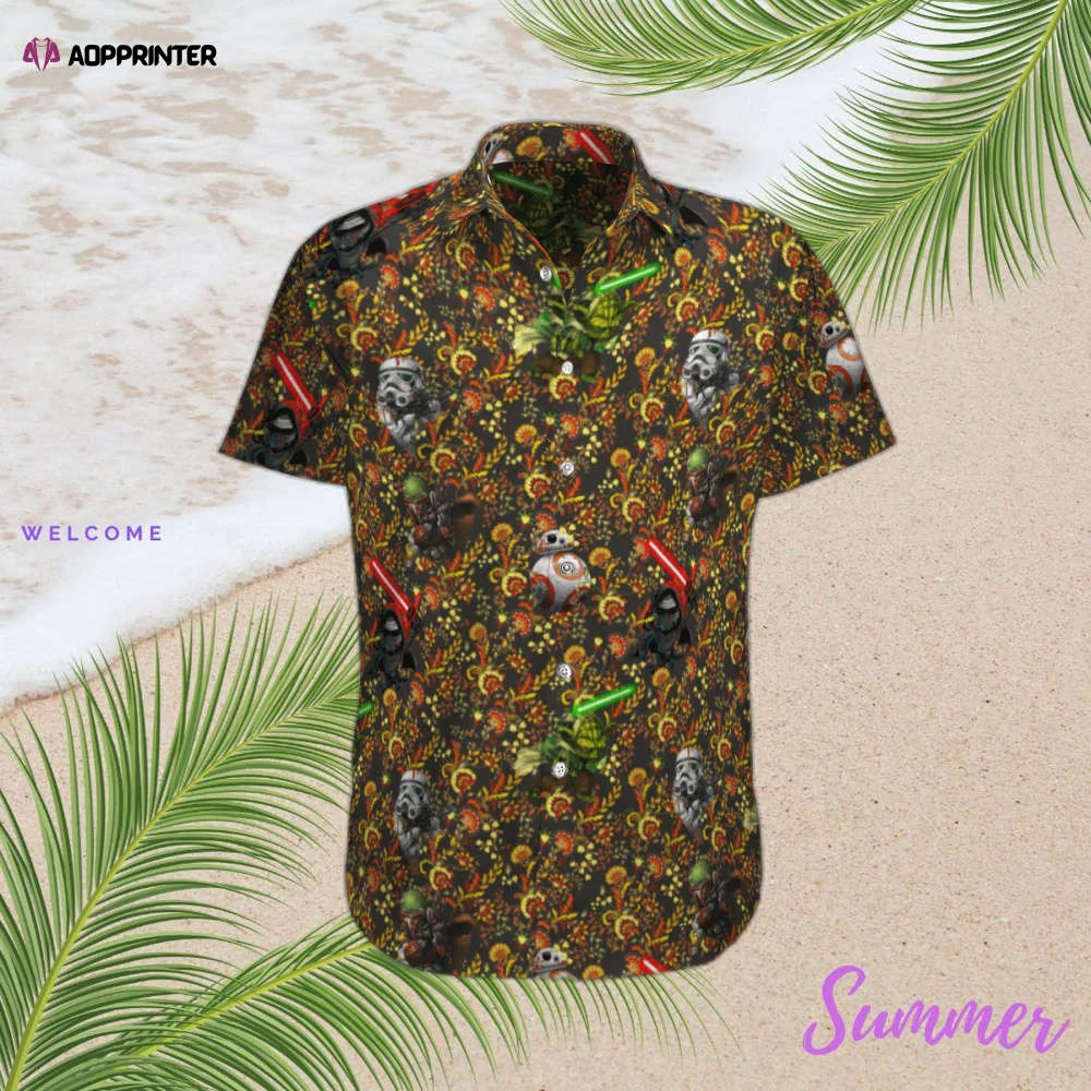 Star Wars Hawaiian Shirt Summer 2023 Hot HW0601