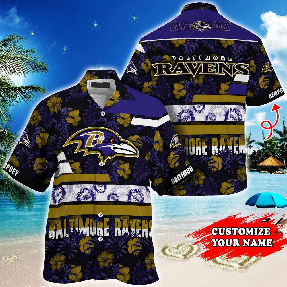 Baltimore Ravens NFL-Super Hawaii Shirt Summer 2023 For Men And Women HW0601