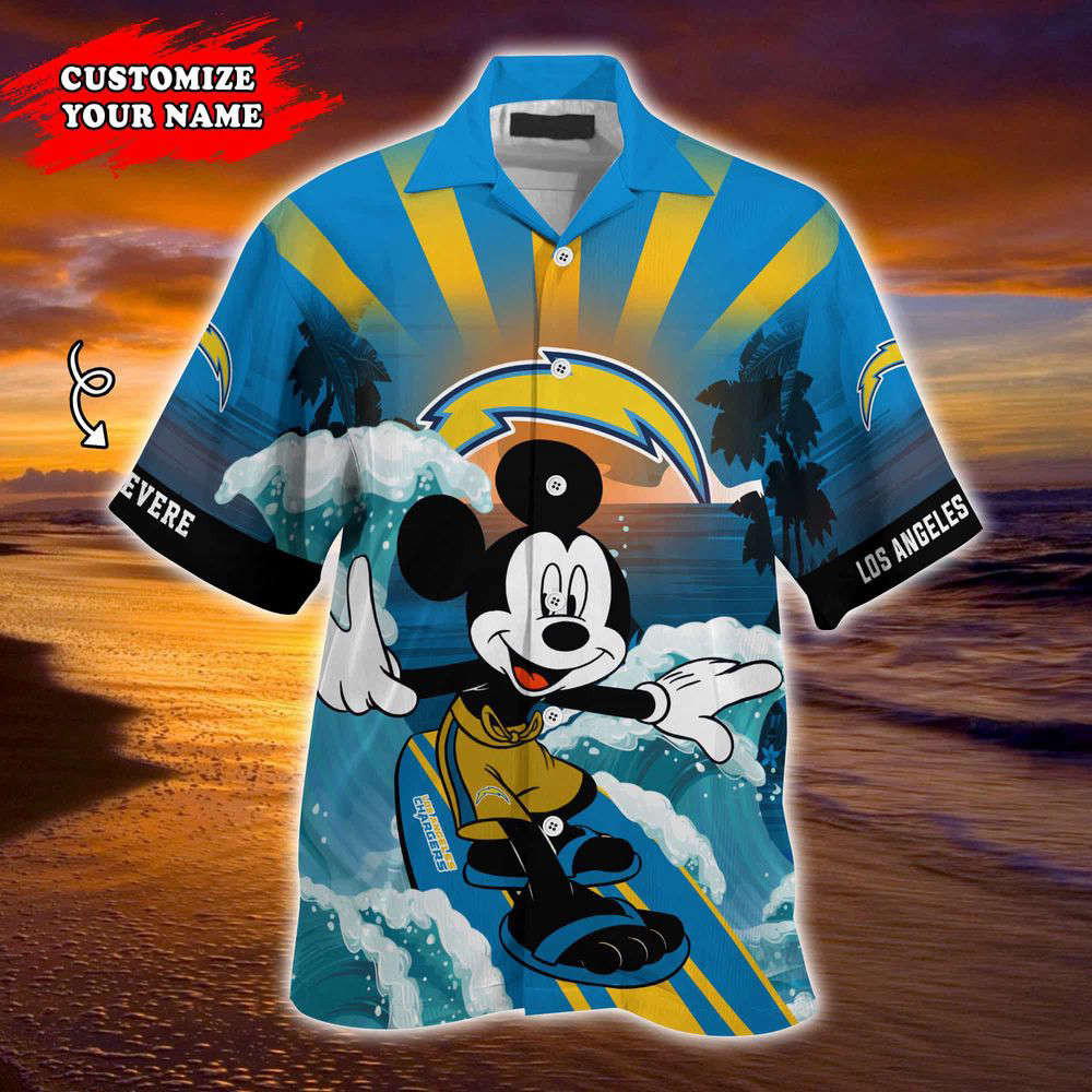 Los Angeles Chargers NFL-Summer Customized Hawaii Shirt For Sports Fans HW0601