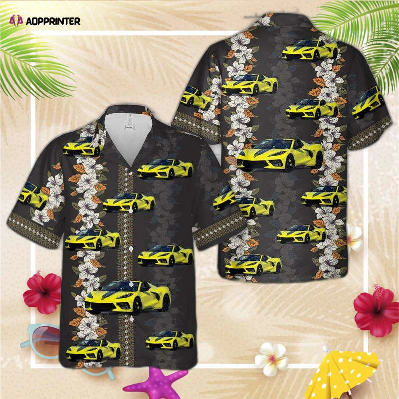 2023 Chevrolet Corvette IMSA GTLM C8.R Hawaiian Shirt, Gift For Men Women HW0601