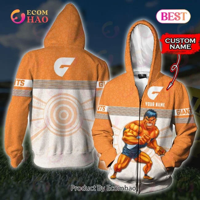 AFL Greater Western Sydney Giants Custom Name 3D Shirt, Zip Hoodie, Man – Women, Warm, Premium Quality HZ0501