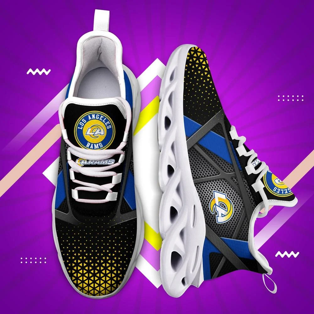 NFL Los Angeles Rams Special Design Max Soul Shoes for Men Women MS0601
