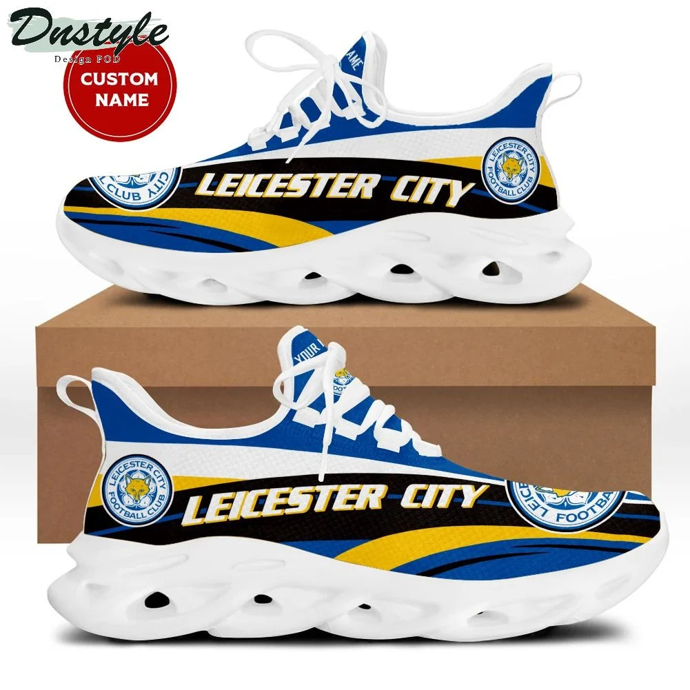 Leicester City FC Special Style Custom Name Max Soul Shoes Custom for Men Women MS0601