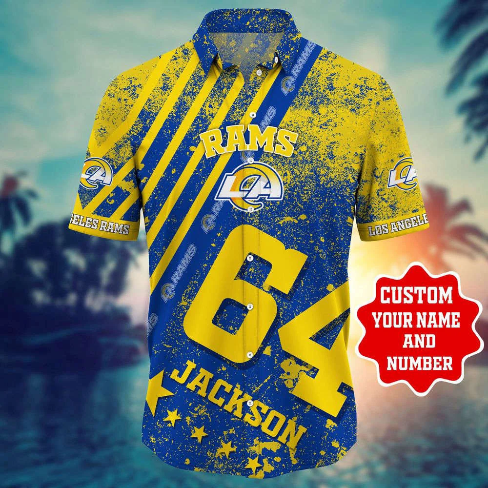 Los Angeles Rams NFL-Personalized Hawaii Shirt Style Hot Trending HW0601