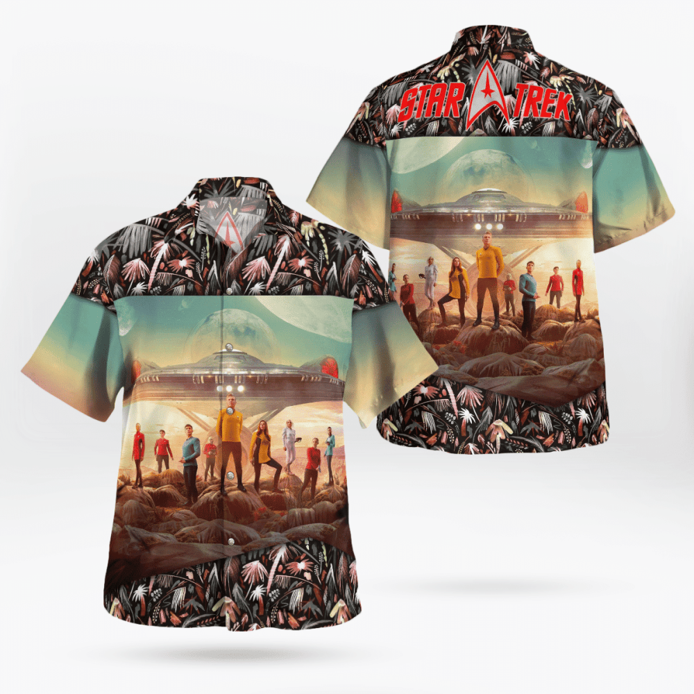 Star Trek Tropical Palms Hawaii Shirt Summer 2023 Hot HW0601