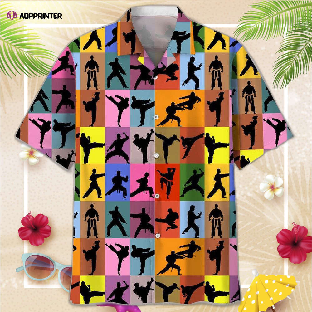 Karate Color Hawaiian Shirt, Best Gift For Men And Women HW0601