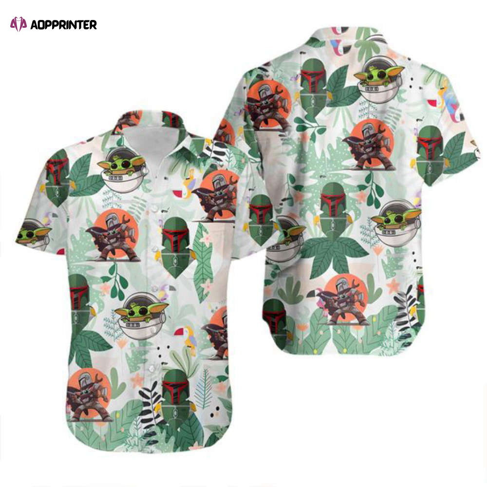 Star Wars Hawaii Shirt Summer, Stars War Vintage Hawaiian Button Down Shirt, Hawaiian Button Down Shirt, StarWars Shirt HW0601