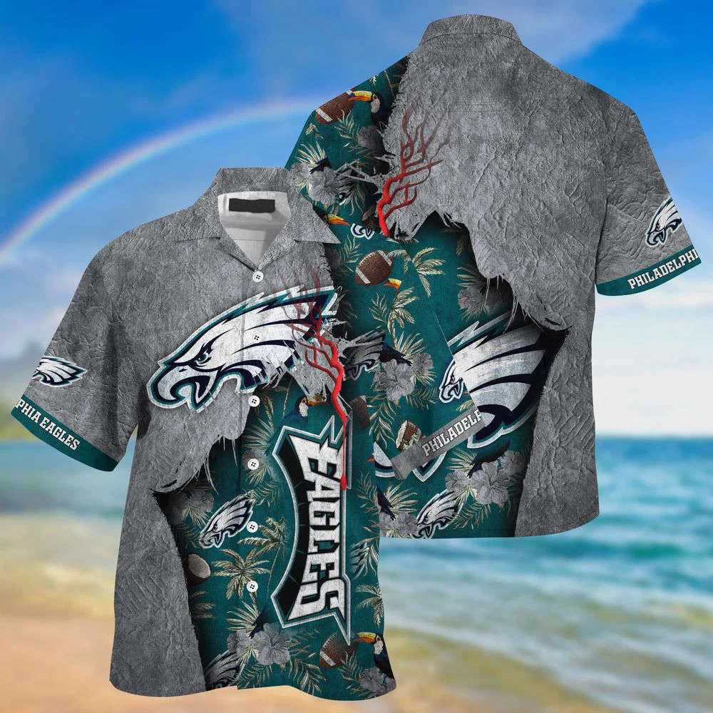Philadelphia Eagles NFL-God Hawaii Shirt New Gift For Summer HW0601