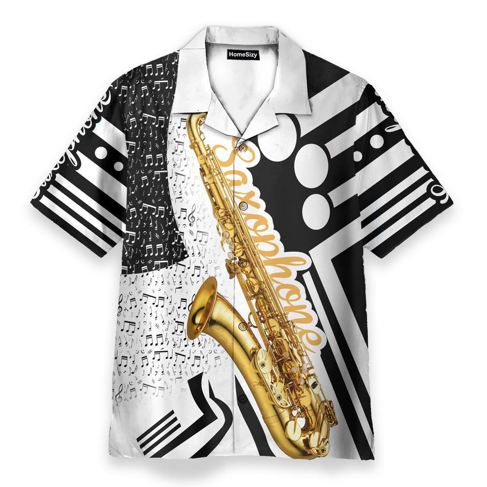 Amazing Saxophone Hawaiian Shirt, Gift For Men And Women HW0601