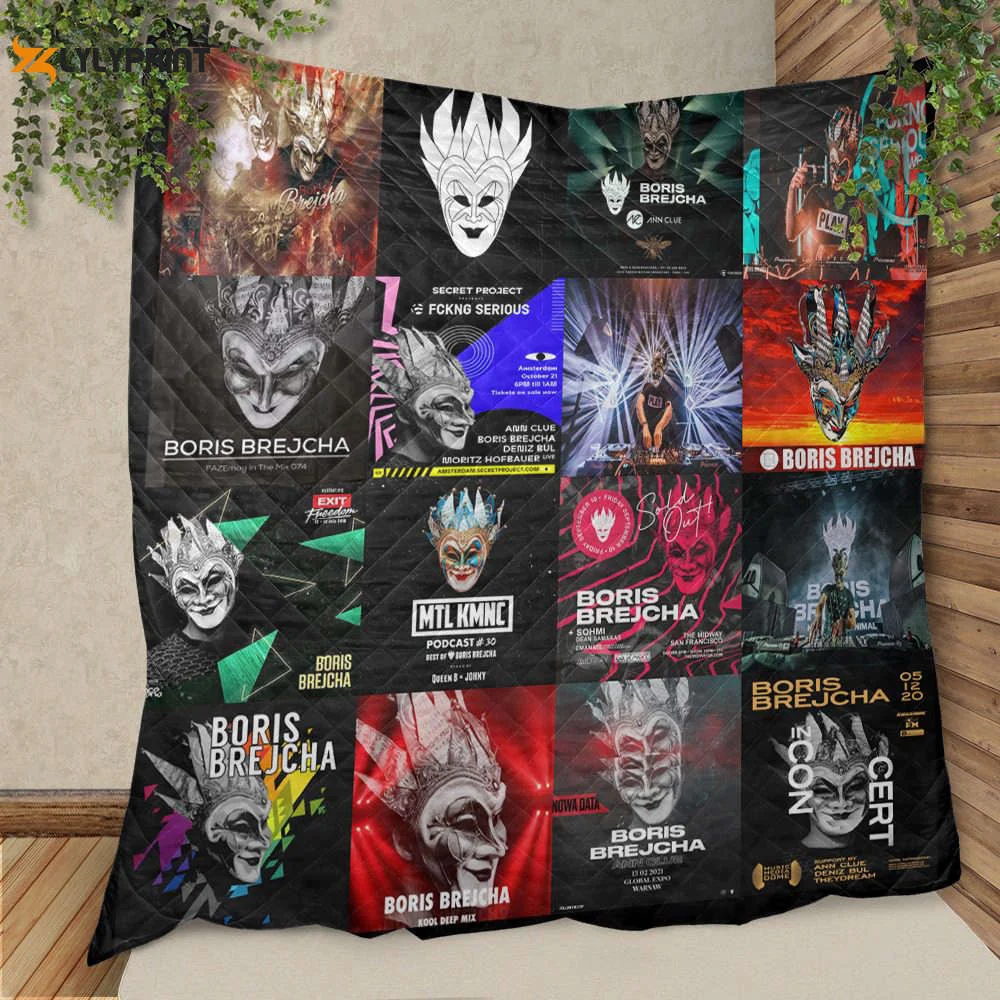 Boris Brejcha Quilt Blanket For Fans Home Decor Gift , Soft Quilt, King Size, All Season Cozy Quilt QB0901