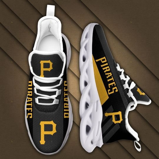 Custom MLB Pittsburgh Pirates Max Soul Shoes V4 Men Women MS0601