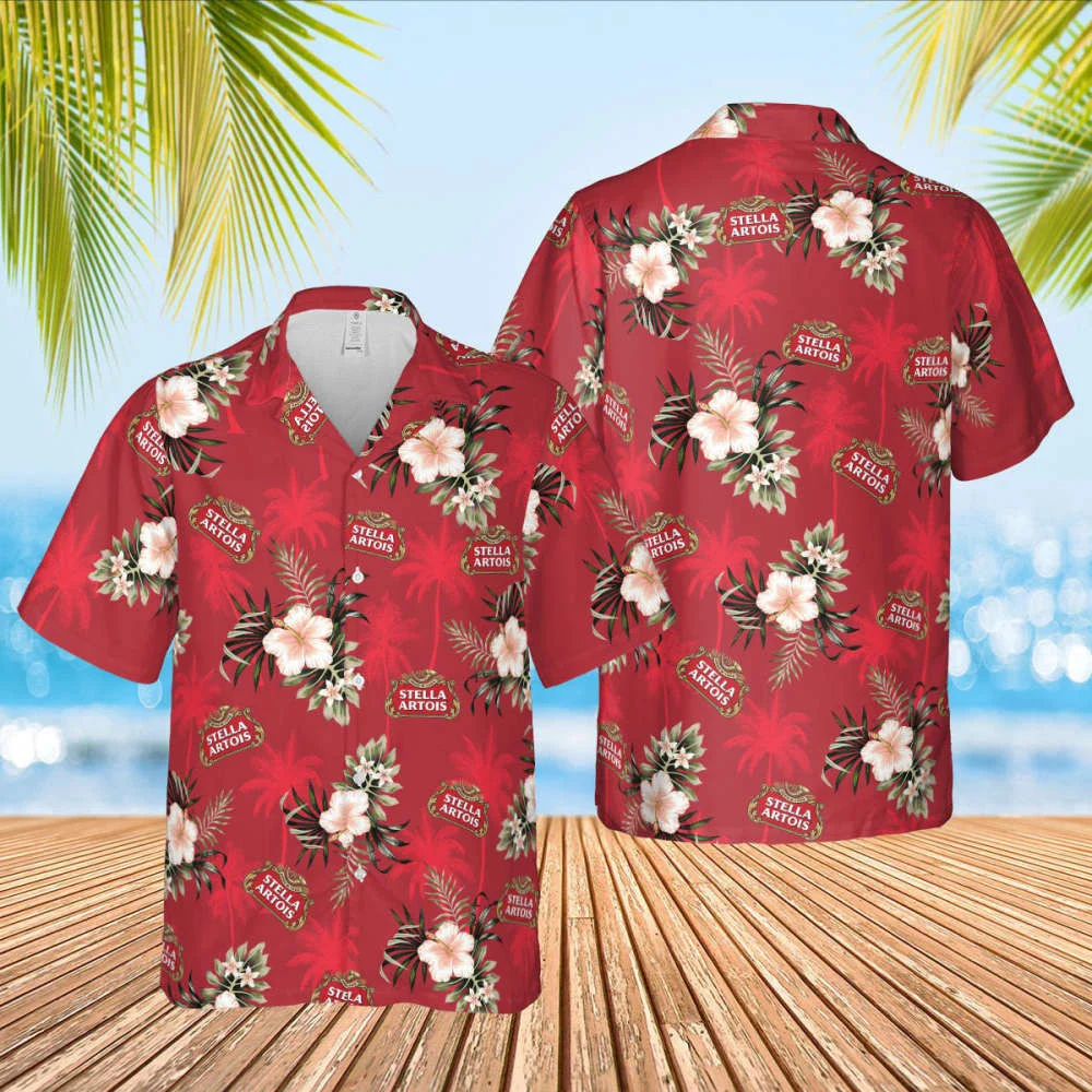 Stella Artois Beer Hawaiian Shirt, Gift For Men And Women HW0601