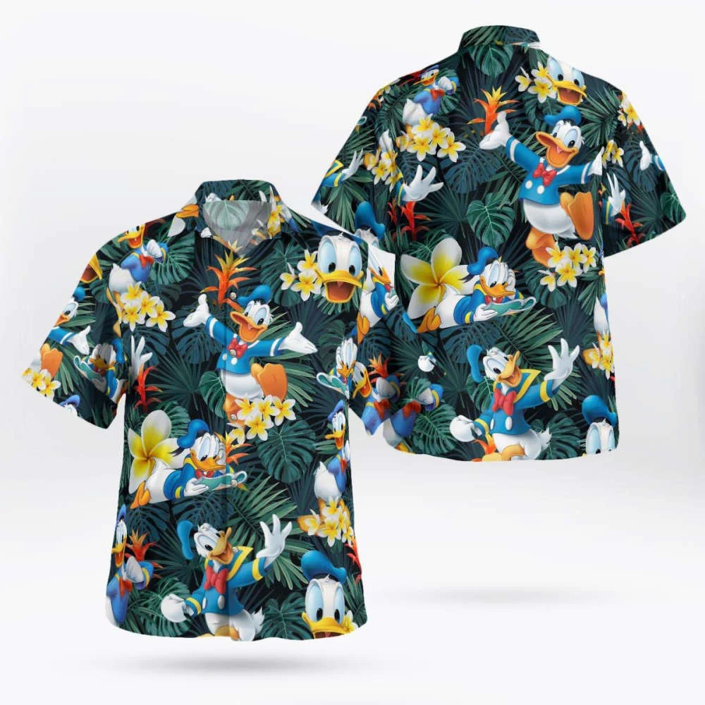 Cartoon Summer Beaches Tropical Hawaiian Shirt, Gift For Men Women HW0601