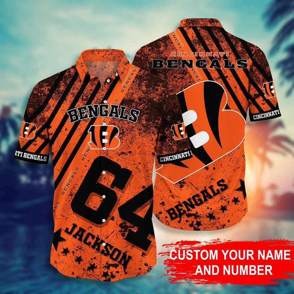 Cincinnati Bengals NFL-Personalized Hawaii Shirt Style Hot Trending HW0601